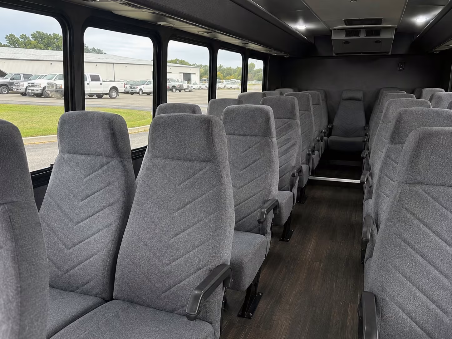 20 passenger minibus inside