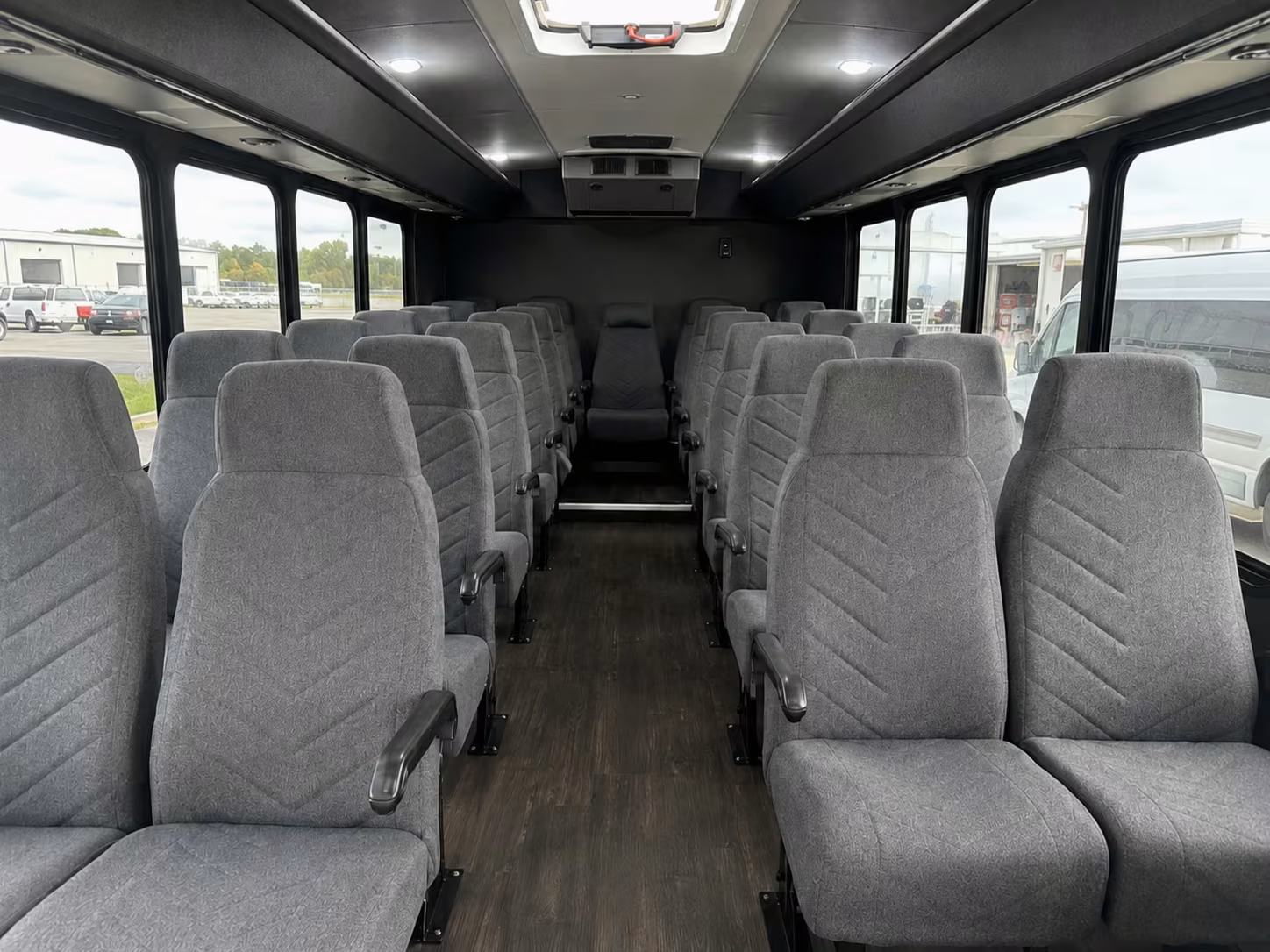 20 passenger minibus interior