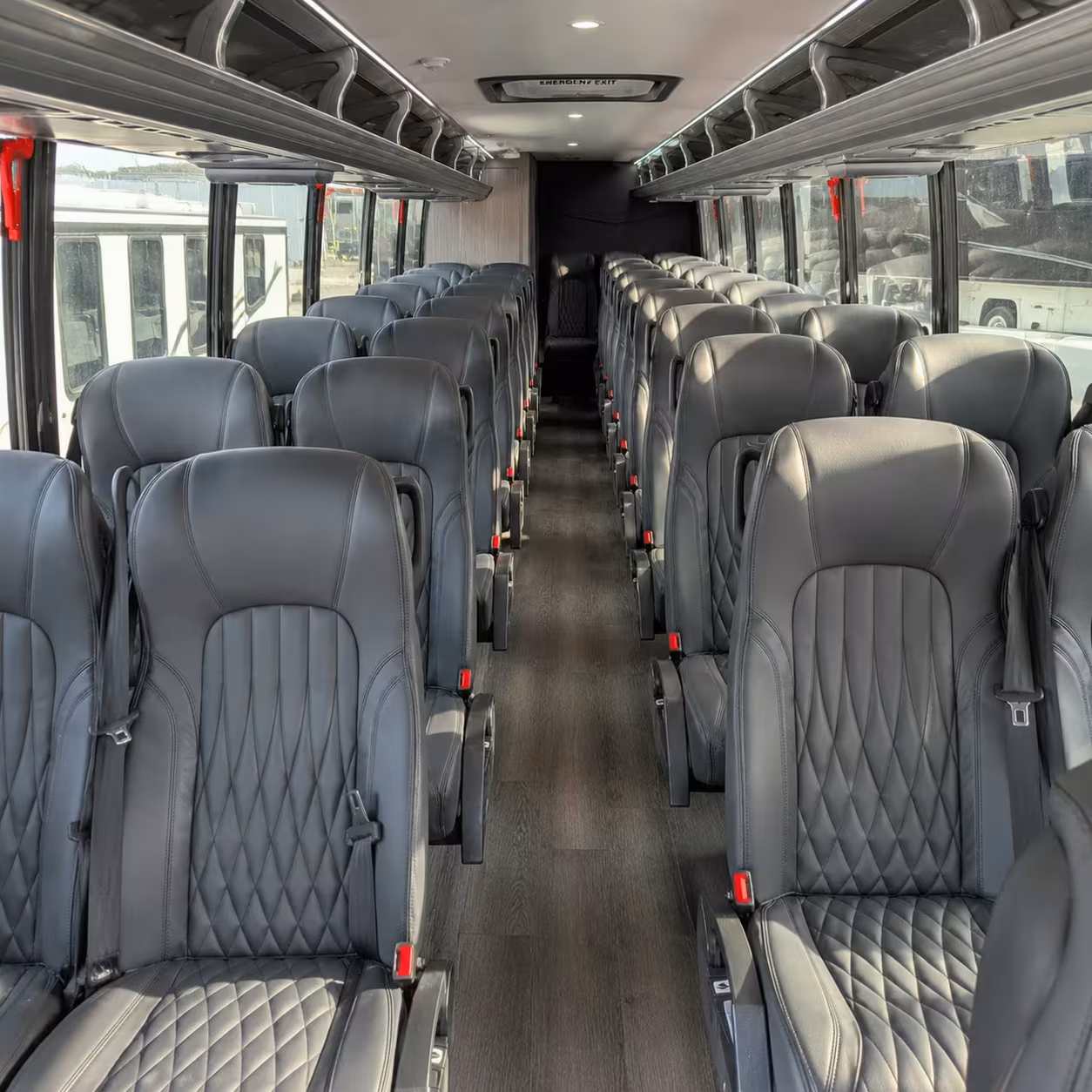 30 passenger minibus interior