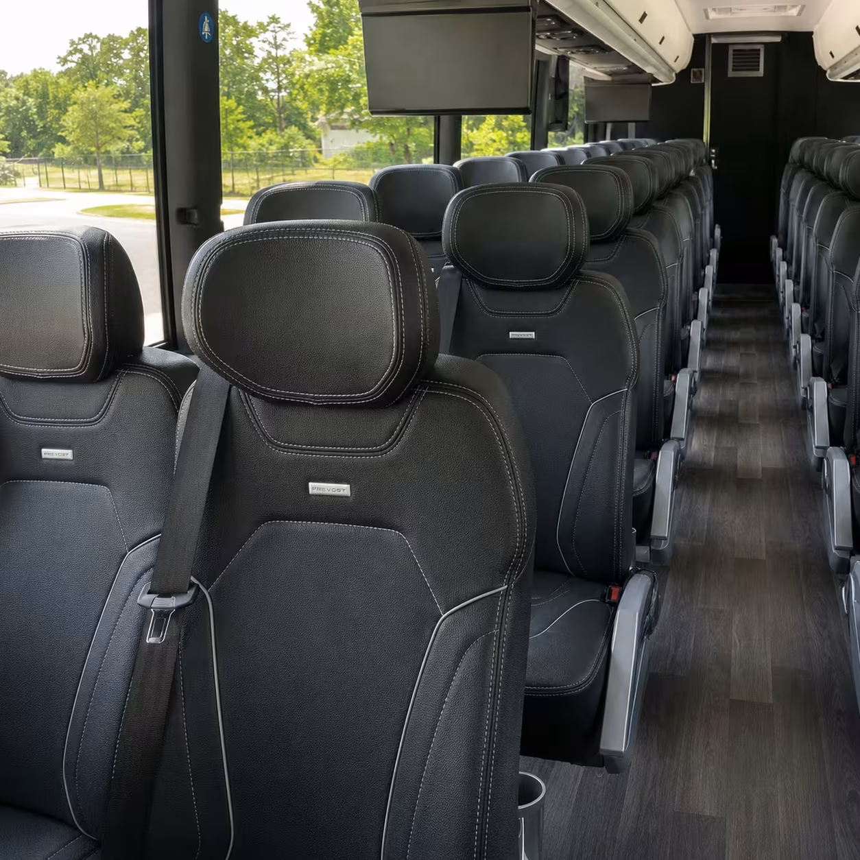 charter bus rentals for santee weddings