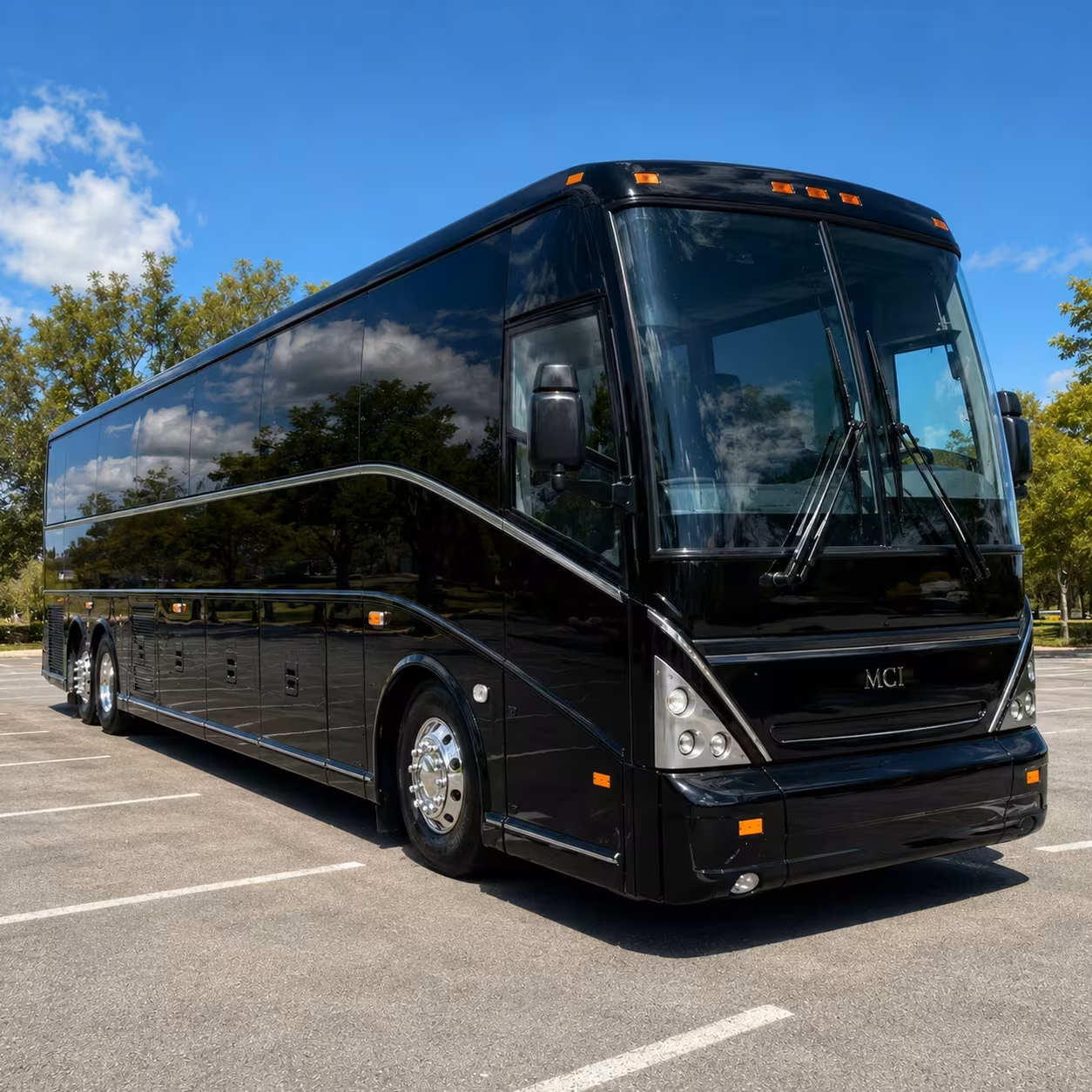 employee shuttle buses for santee corporate commuters