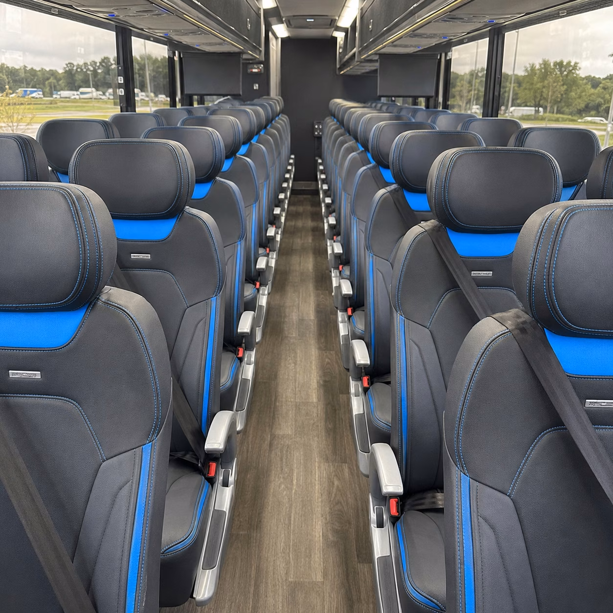 santee airport transfer charter bus rentals
