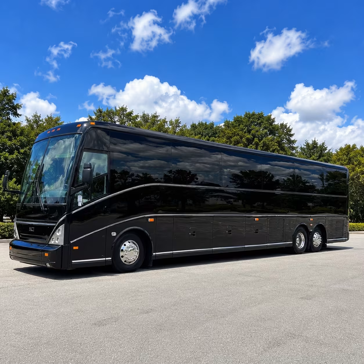 santee wedding shuttle buses that keep your guests together