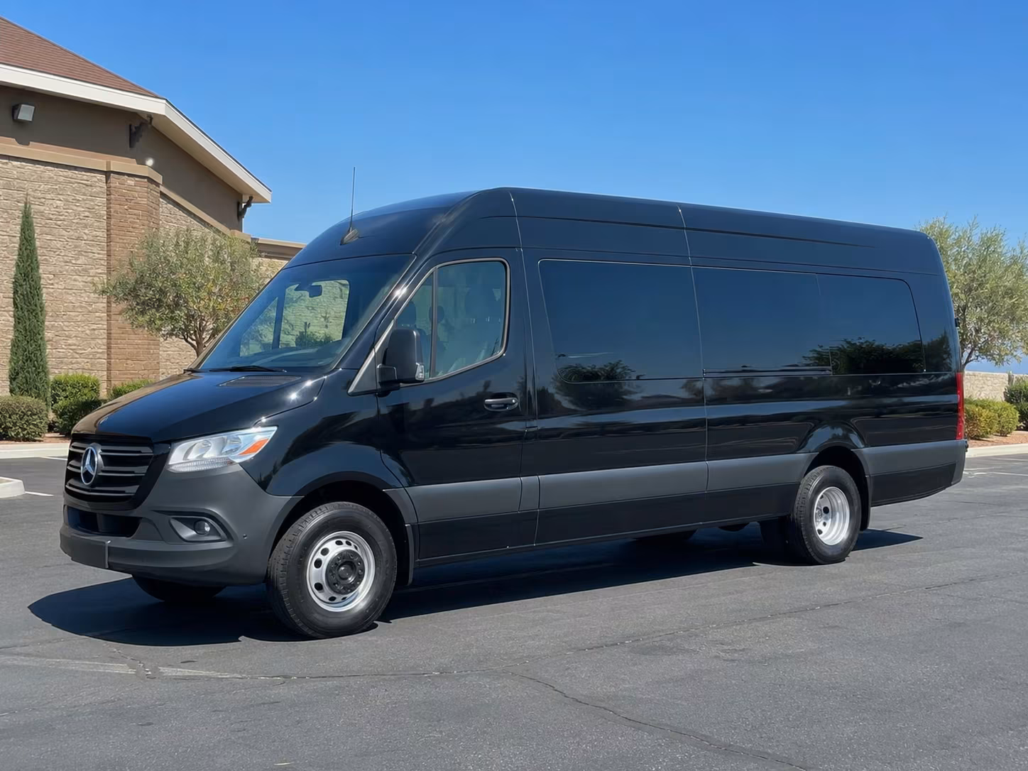 sprinter van with driver